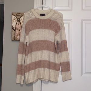 super fun striped sweater